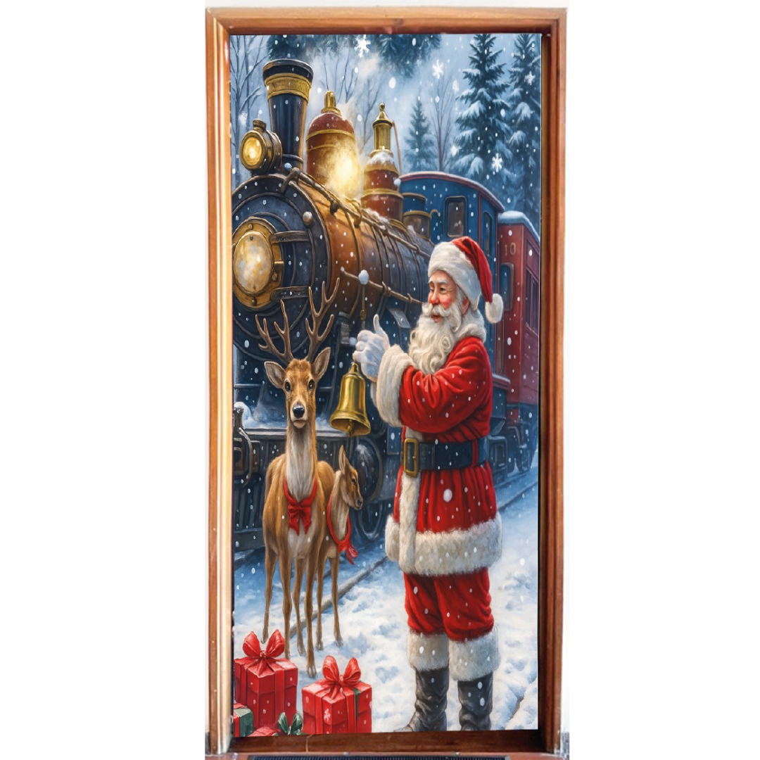 Fundas Navideñas de Alta Calidad para Puertas - Diseño Exclusivo