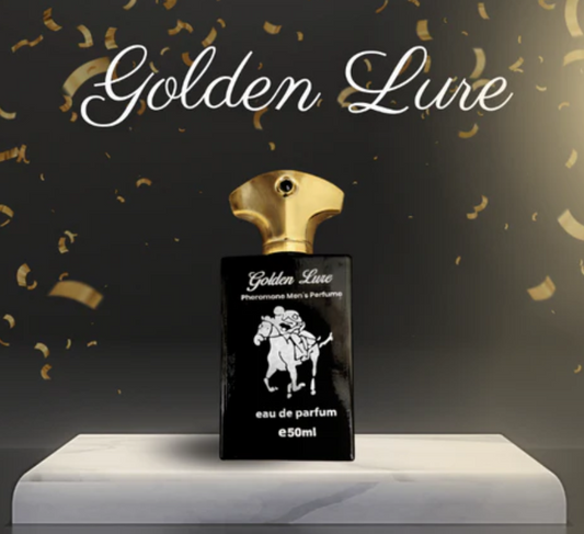 Loción de Feromonas Golden Lure – Seducción que Deja Huella