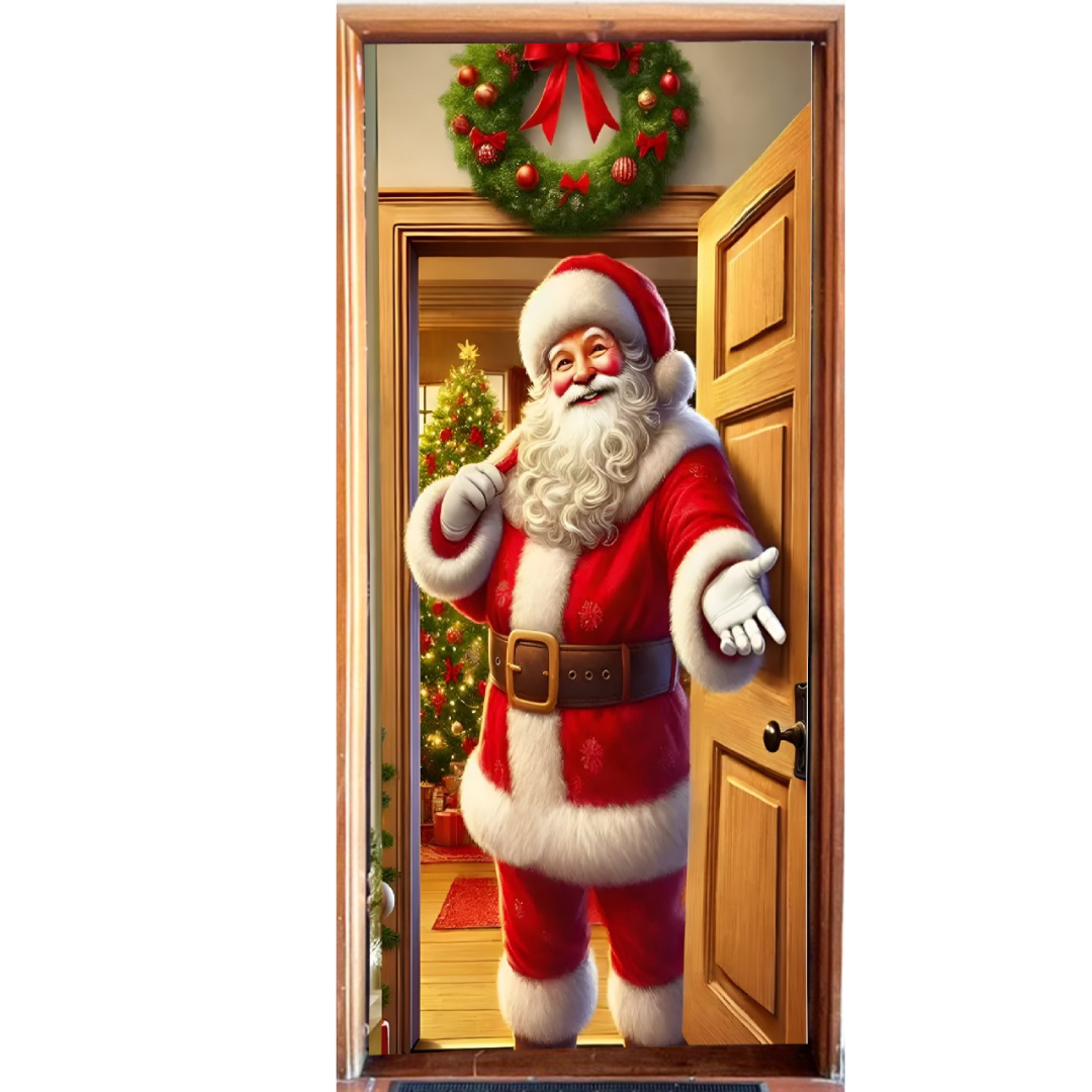 Fundas Navideñas de Alta Calidad para Puertas - Diseño Exclusivo