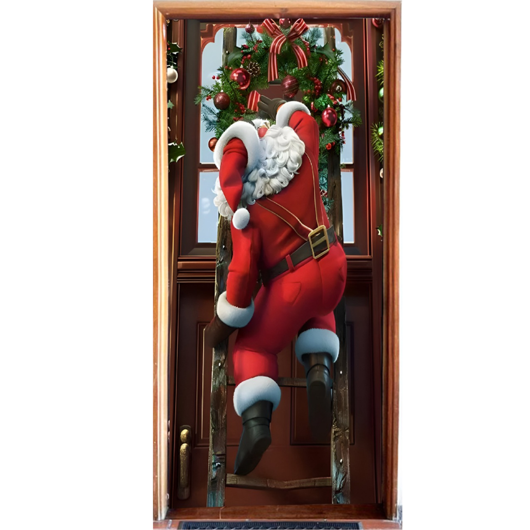 Fundas Navideñas de Alta Calidad para Puertas - Diseño Exclusivo