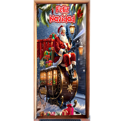 Fundas Navideñas de Alta Calidad para Puertas - Diseño Exclusivo